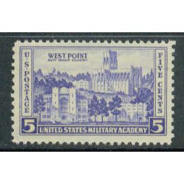 789 5c West Point Fine MNH Q2548