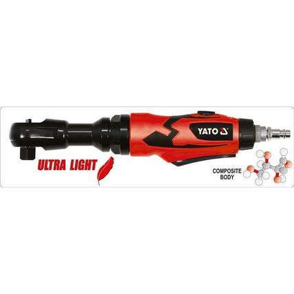 YATO ultra light pneumatic composite body air ratchet wrench 1/2" (YT-09803)