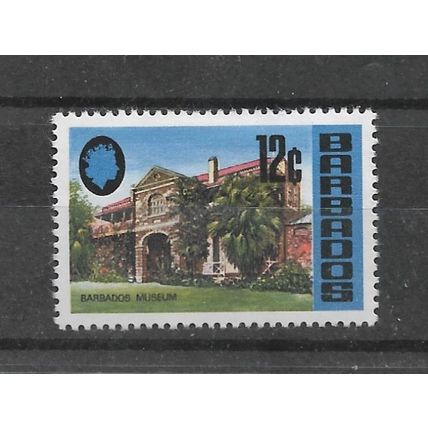 Barbados.SG407 12c Barbados Museum.Mounted Mint.Apr22
