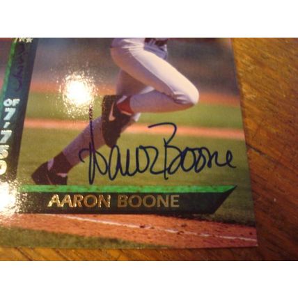 1994 Signature Rookies, Autograph, AARON BOONE, USC, #62