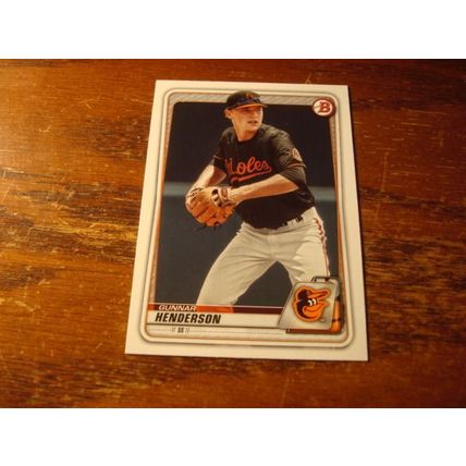 2020 Bowman, 2-Rc Cards, GUNNAR HENDERSON, Orioles