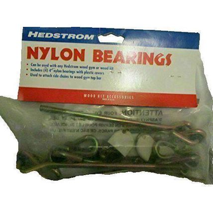 Hedstrom Nylon Bearing Kit for Ride Chains to Wood Gym Top Bar