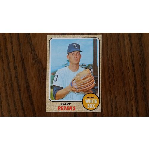 1968 Topps Card # 210 Gary Peters Very Good-Excellent (4) Chicago White Sox