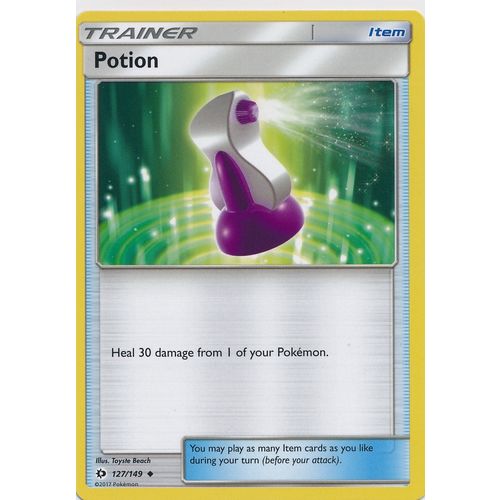 Pokemon Sun & Moon 127/149 Potion