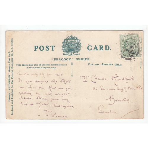 Friday Market Barnstaple Devon 1906 Postcard Peacock Brand Series