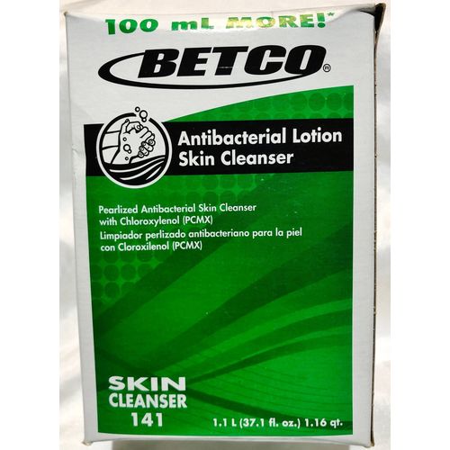 Betco Antibacterial Lotion Skin Cleanser with PCMX