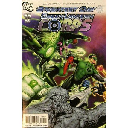 Green Lantern Corps (Vol 1) # 055 NM 1in10 VARIANT MODERN AGE COMICS