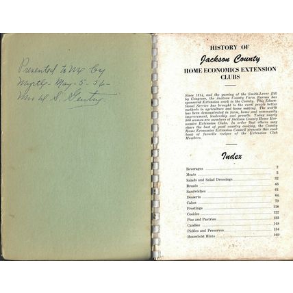 Vintage Agriculture Extension Recipe Booklets Kansas City 1948-1951 Local ADS