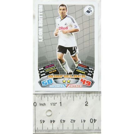 2011/12 Topps Match Attax Trading Card - Leon Britton, Swansea City