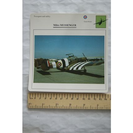 Miles Messenger - GB - Transport & Utility - Collectors Club Card