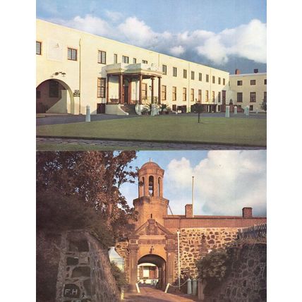 Castle Gateway Entrance Cape Town 2x Postcard s