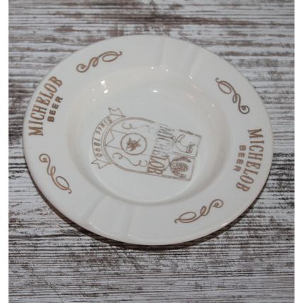 VTG Michelob Beer Advertising Gift Cigarette Joint Ashtray Mancave Gifts Ceramic
