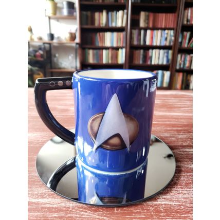 Deanna Troi Star Trek Coffee Mug - 16 OZ NIB