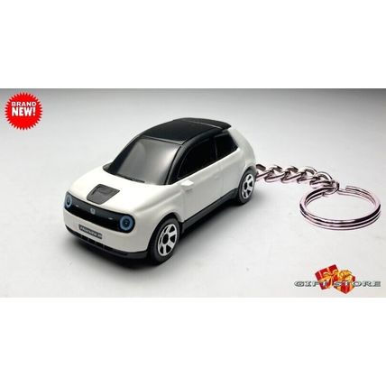 HTF KEY CHAIN WHITE HONDA E EV ELECTRIC CUSTOM Ltd EDITION GREAT GIFT or DIORAMA