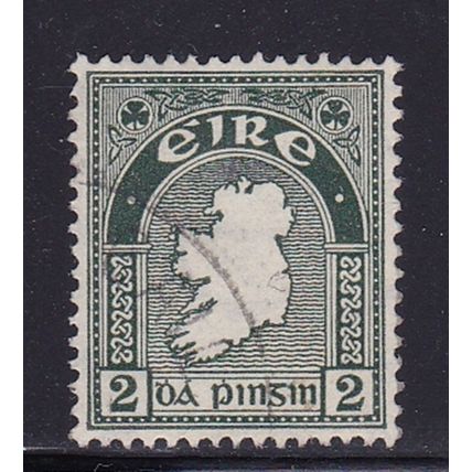 IRELAND EIRE 1940-68 WMK 22 TYPE 2d VALUE USED SG114