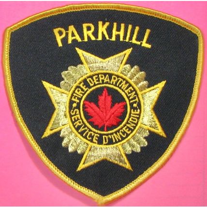Fire Dept, Parkhill, Ontario, Canada. PP12.