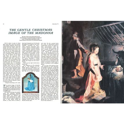Vintage Mag: Dec 1979 The Sat Evening Post ~ 1980 Olympics, Religious Painting