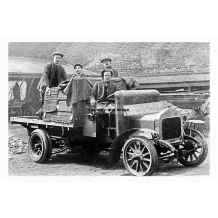pt4860 - Halifax , Bentley & Co Dyers & Finishers Truck , Yorkshire - print 6x4