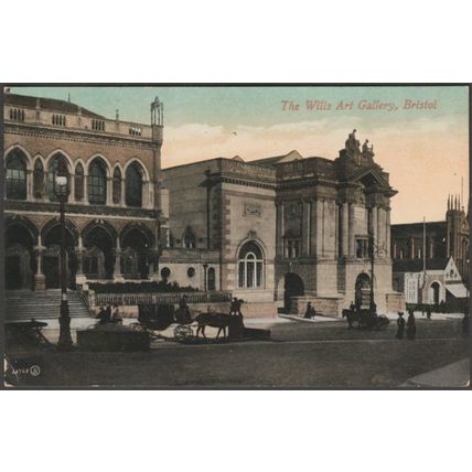 The Wills Art Gallery, Bristol, 1911 - Valentine's Postcard