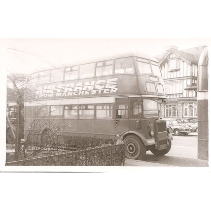 Black & White Photograph of Manchester Corporation Transport - GVR 249