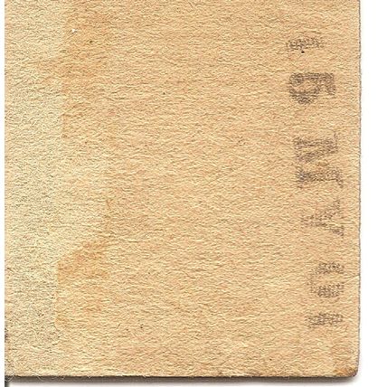 North London Railway Edmondson Ticket - Broad Street to Highbury & Islington
