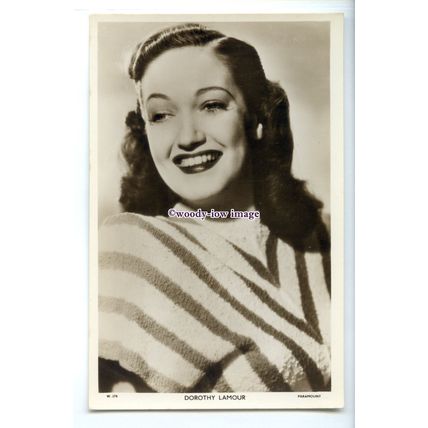 b5660 - Film Actress - Dorothy Lamour - Picturegoer No.W.278 - postcard