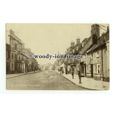 tq2601 - Dorset - Castle Refreshment Rooms on South Street, Wareham- Postcard