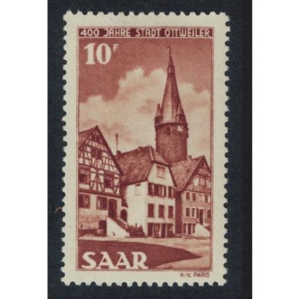 Saar 400th Anniversary of Ottweiler 1950 MH SG#293