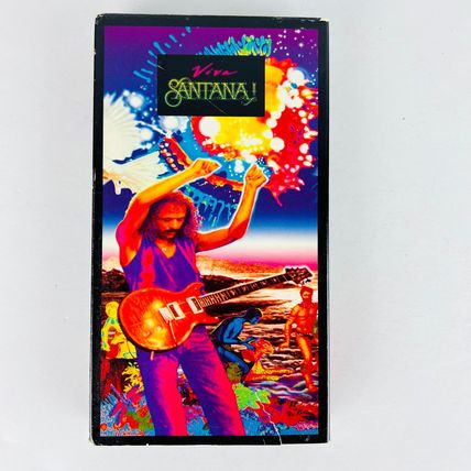 Viva Santana Classic Rock San Francisco to Woodstock VHS Video Tape