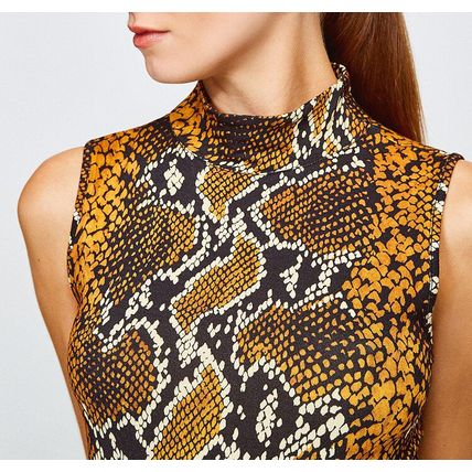 KAREN MILLEN Sleeveless Funnel Top BNWT