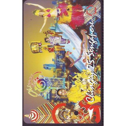 Chingay 25 S'pore TransitLink Train/Bus Card
