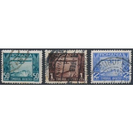 Aviation Tax - Romania 1931 - FH - MiNr Z12/4 (C)