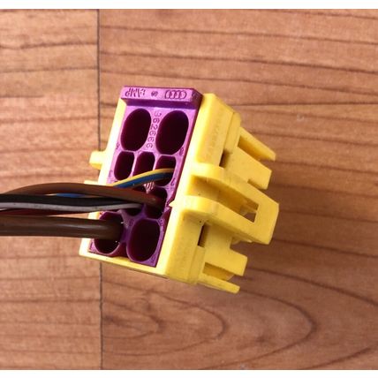 4 Wire 10 Terminal Wiring Pigtail Connector Audi VW D2 S8 A8 A8L 8A0972986