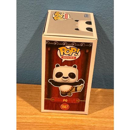 Funko Pop! Kung Fu Panda: Po #1567 Facsimile Laser Autographed (Box & Protector)