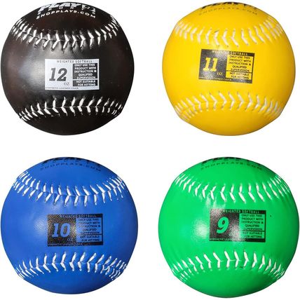 Play 9 Weighted Softballs