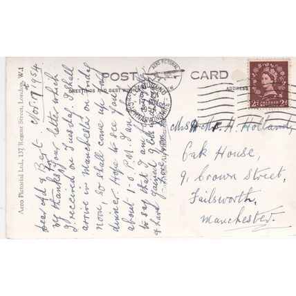 EC822DEGANWY -PLAS MARIANDIR CONVALESCENT HOME. R/P POSTCARD