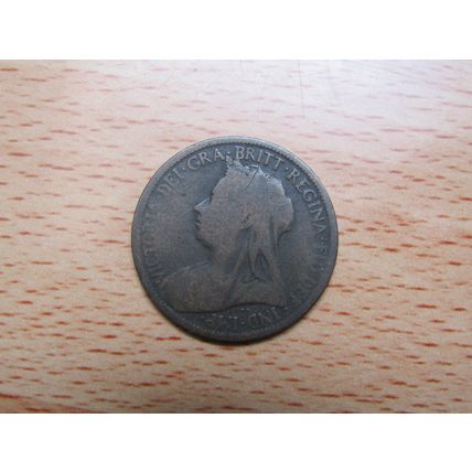 GB 1901 Victoria 1/2d Half Penny Coin