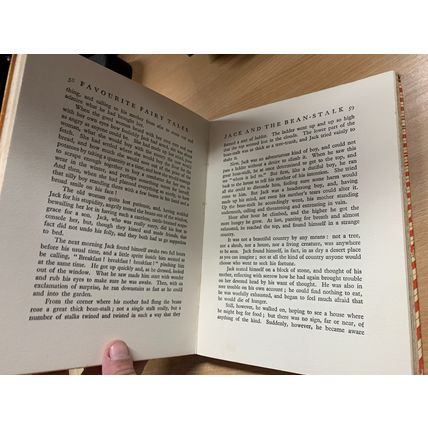 c1930s "FAVOURITE FAIRY TALES" MARGARET TARRANT ARTWORK HARDBACK BOOK (P4)