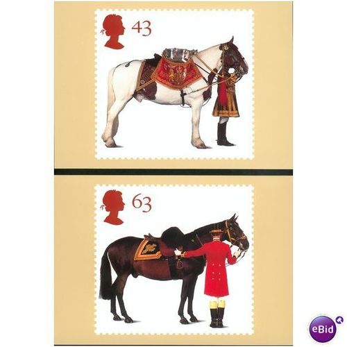 GB PHQ's mint set 1997 - The Queen's Horses