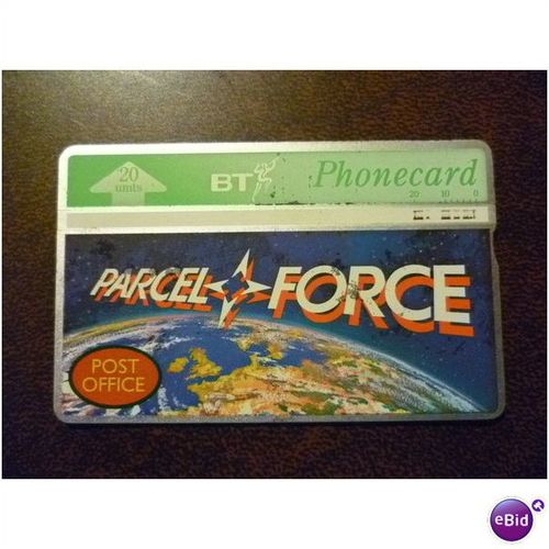 BT Post Office Parcel ForceTelephone Card