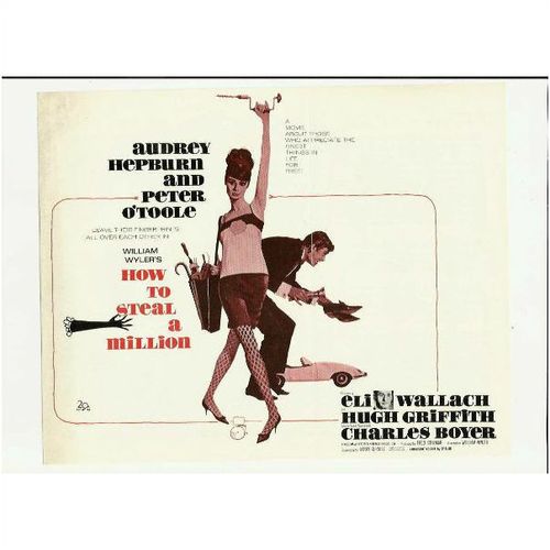 HOW TO STEAL A MILLION Audrey Hepburn, Peter O'Toole Synopsis
