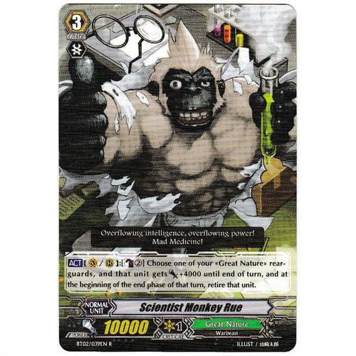 Cardfight Vanguard - Onslaught of Dragon Souls - Scientist Monkey Rue