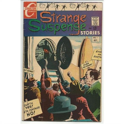 STRANGE SUSPENSE STORIES # 1 ( Vol. 3 ) Steve Ditko cover