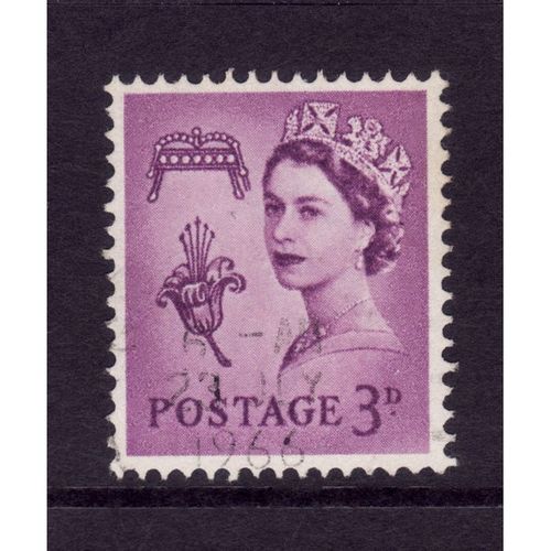 GREAT BRITAIN GUERNSEY 1958 SG 7 3d LILAC FINE USED#3