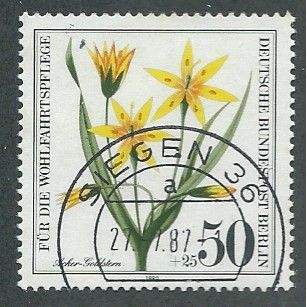 BERLIN -1979 40pf +20 'ENDANGERED FLOWERS' FINE USED (EBID44-825)