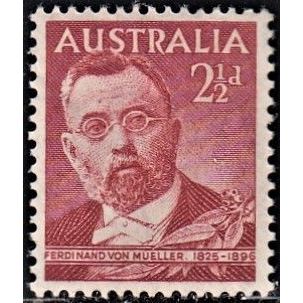 AUSTRALIA, 1948 2.5d Ferdinand von Mueller, SG 226 (Scott #214), mint hinged