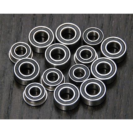 (14pcs) KYOSHO RAIDER / TURBO RAIDER Rubber Sealed Ball Bearing Set
