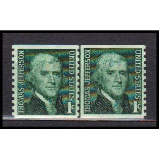 1299 1c Thomas Jefferson Fine MNH CLP KA8813