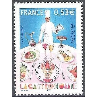 France 2005 Michel 3938 Neuf ** Cote (2008) 1.20 € Europa CEPT La gastronomie