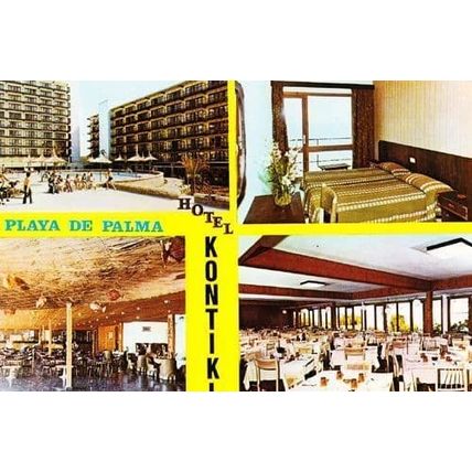 Hotel Kontiki Playa De Palma Kontiki Postcard